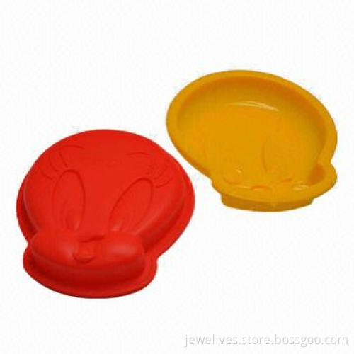 Animal-shaped Cake Pans, -40 to 230°C Heat Resistance